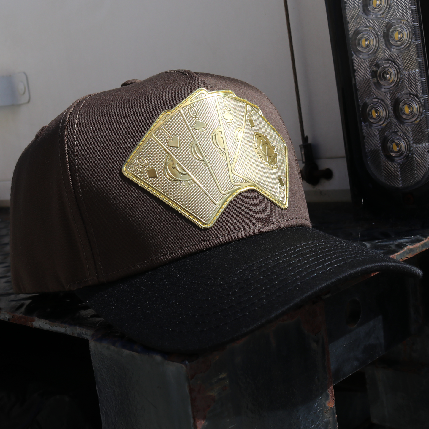 Baraja De Oro Black/Brown AVC hat / gorra