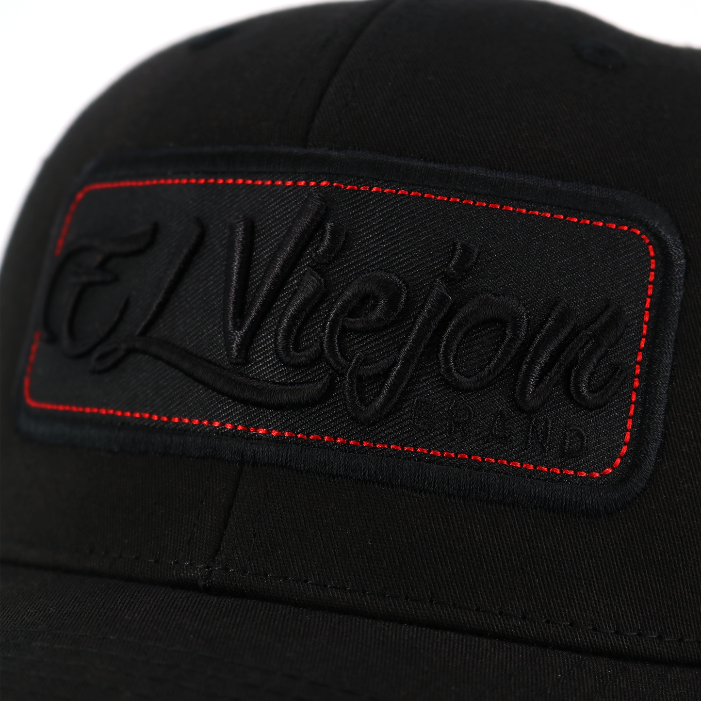 EVPatch Black (Black Patch) classic visor hat / gorra de visera clasica