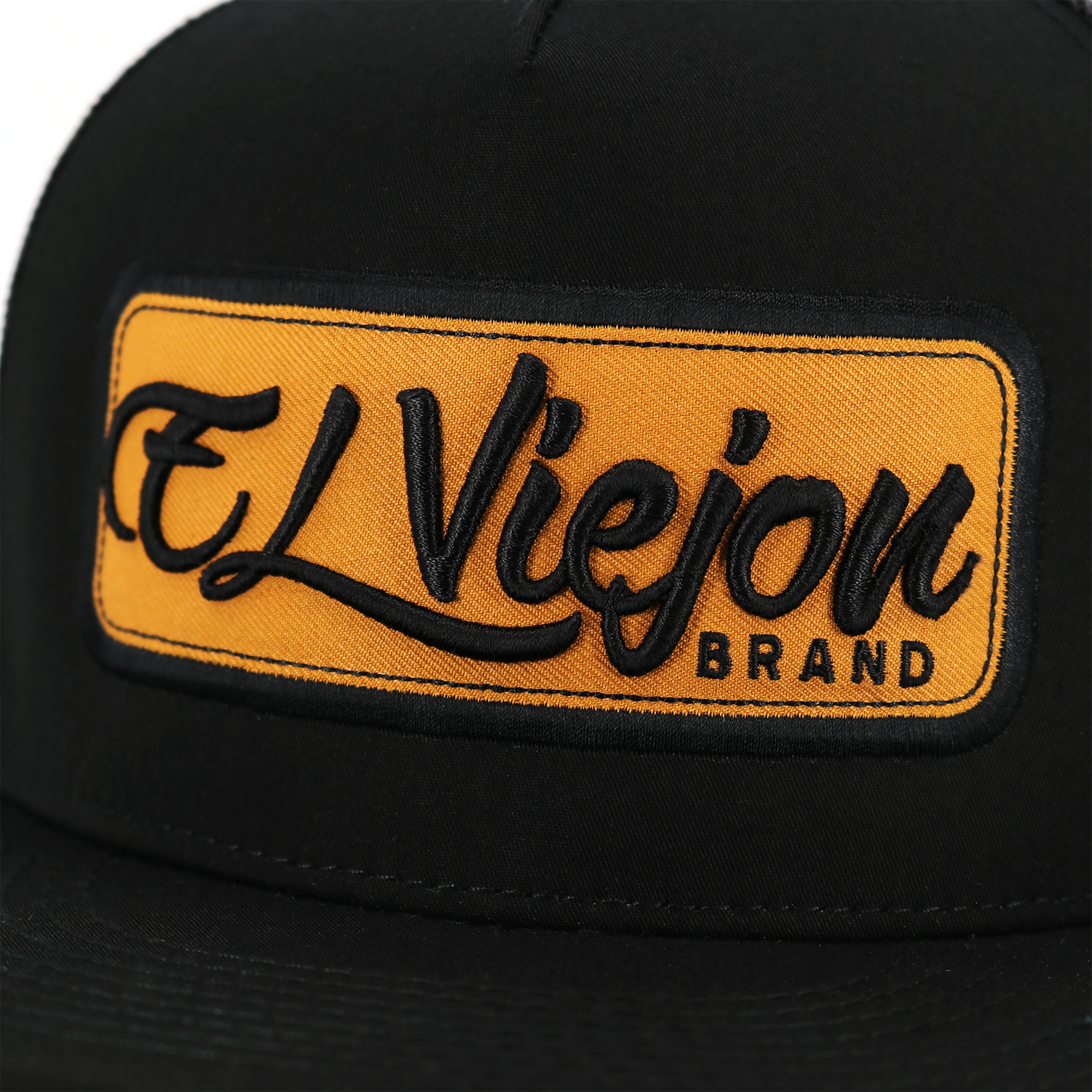 EVPatch Black (Camel Patch) flat visor hat / gorra de visera plana