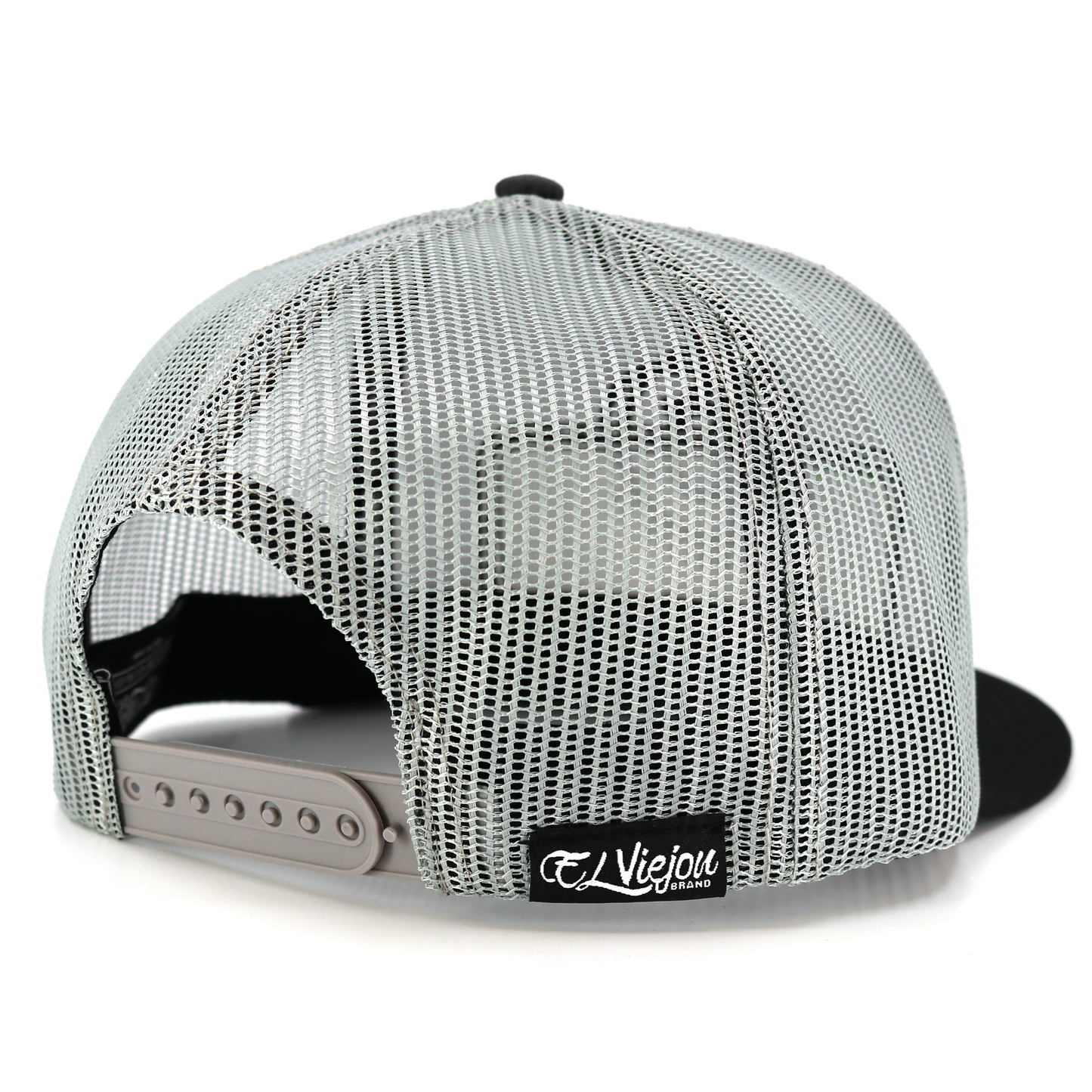 EVPatch Black/Charcoal/Grey flat visor hat / gorra de visera plana