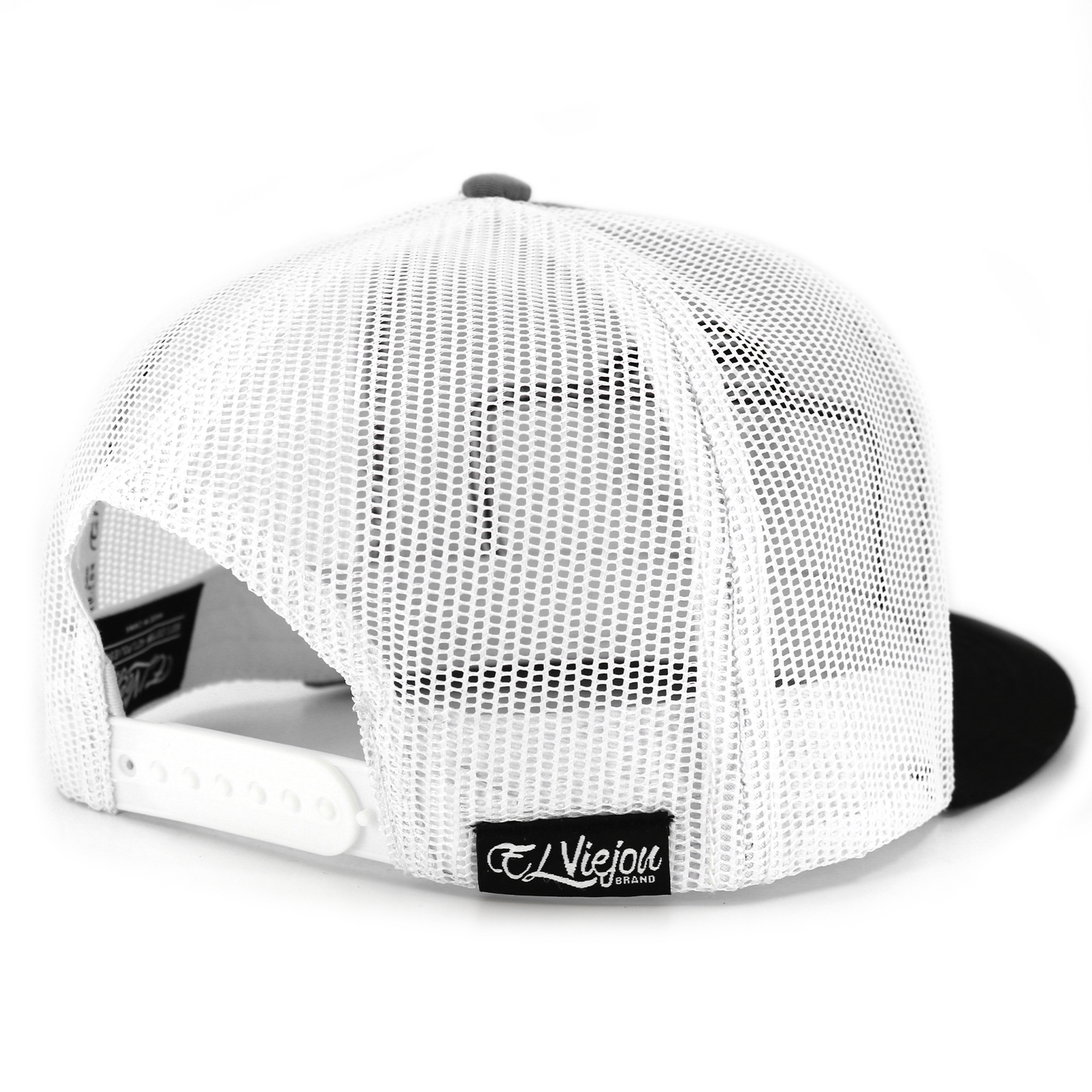 EVPatch Black/Grey/White flat visor hat / gorra de visera plana