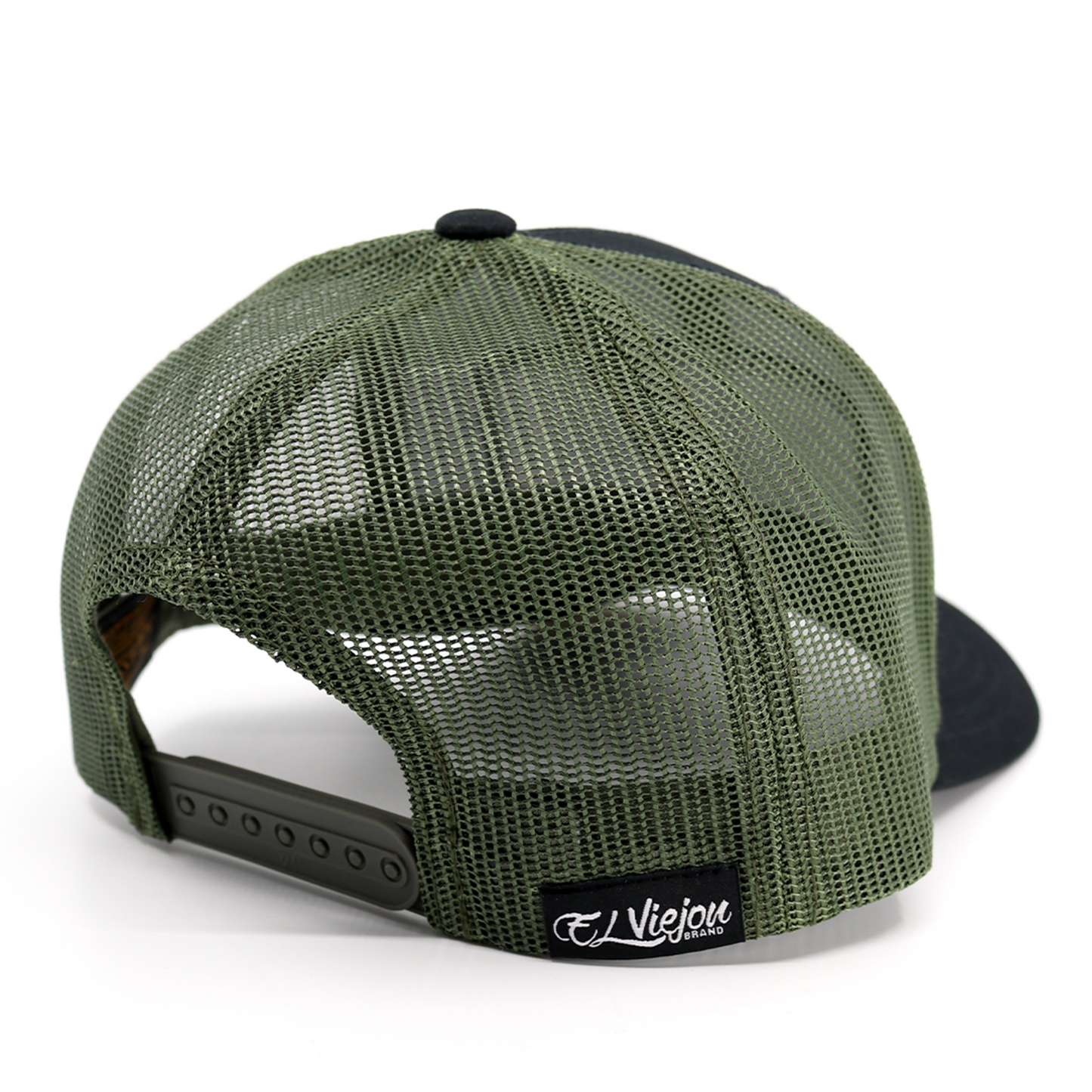 EVPatch Black/Olive classic visor hat / gorra de visera clasica