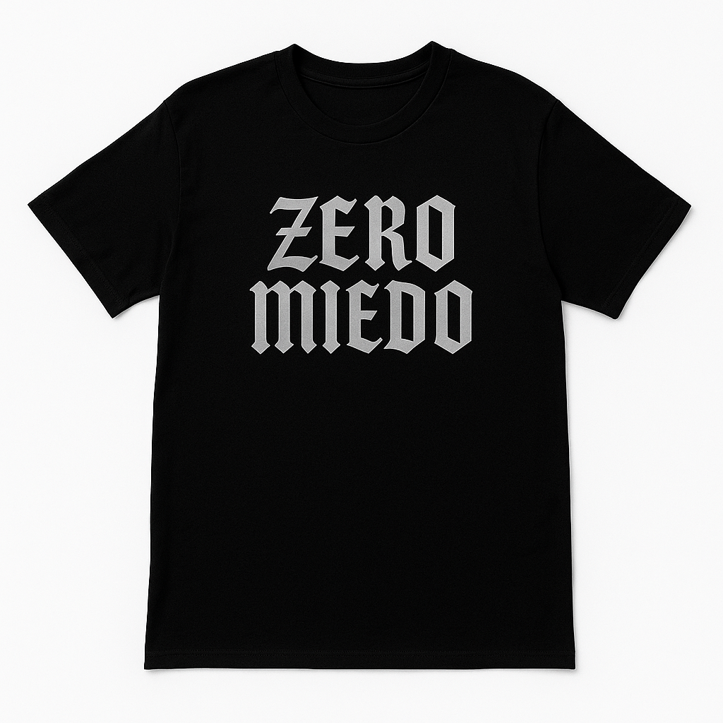 Zero Miedo Shirt - "Medival" black