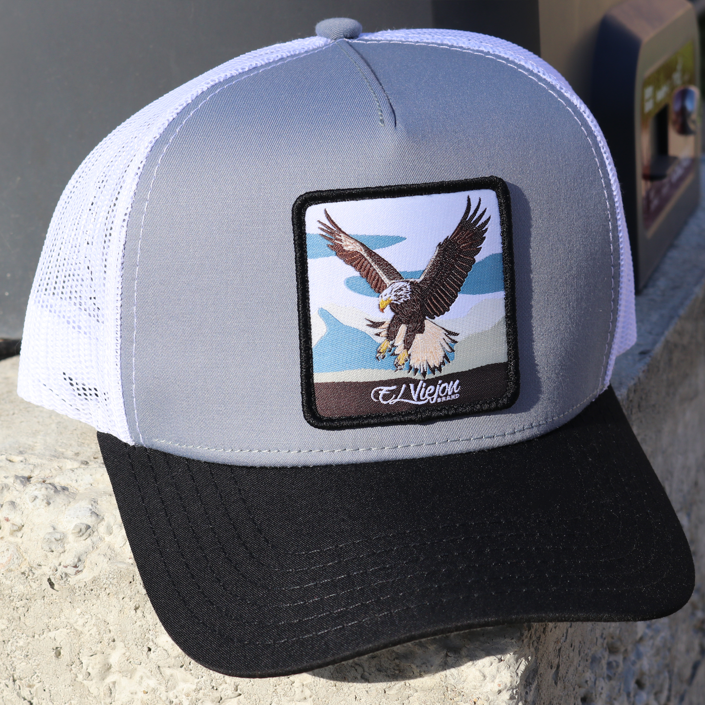 Aguila Black/Grey/White AVC hat / gorra