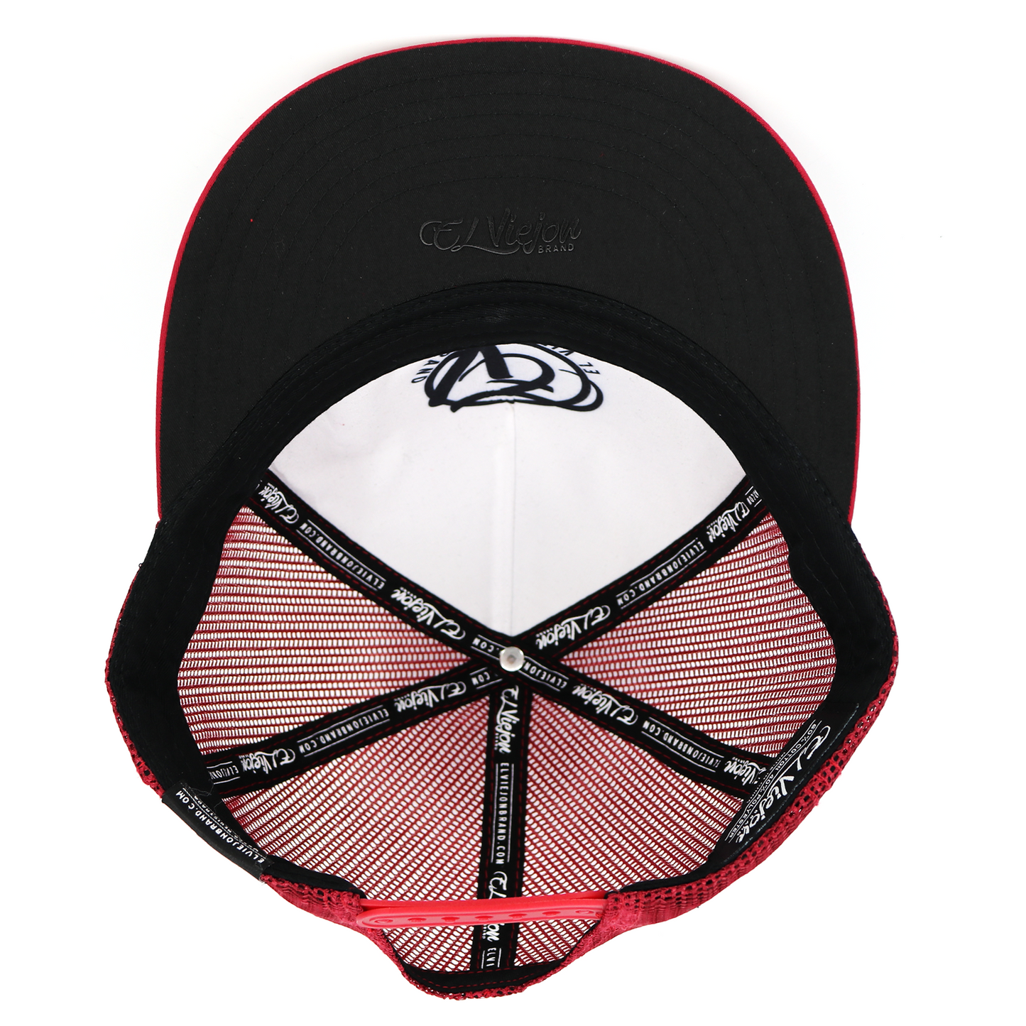 Azteca Maroon/Black/Maroon flat visor hat / gorra de visera plana