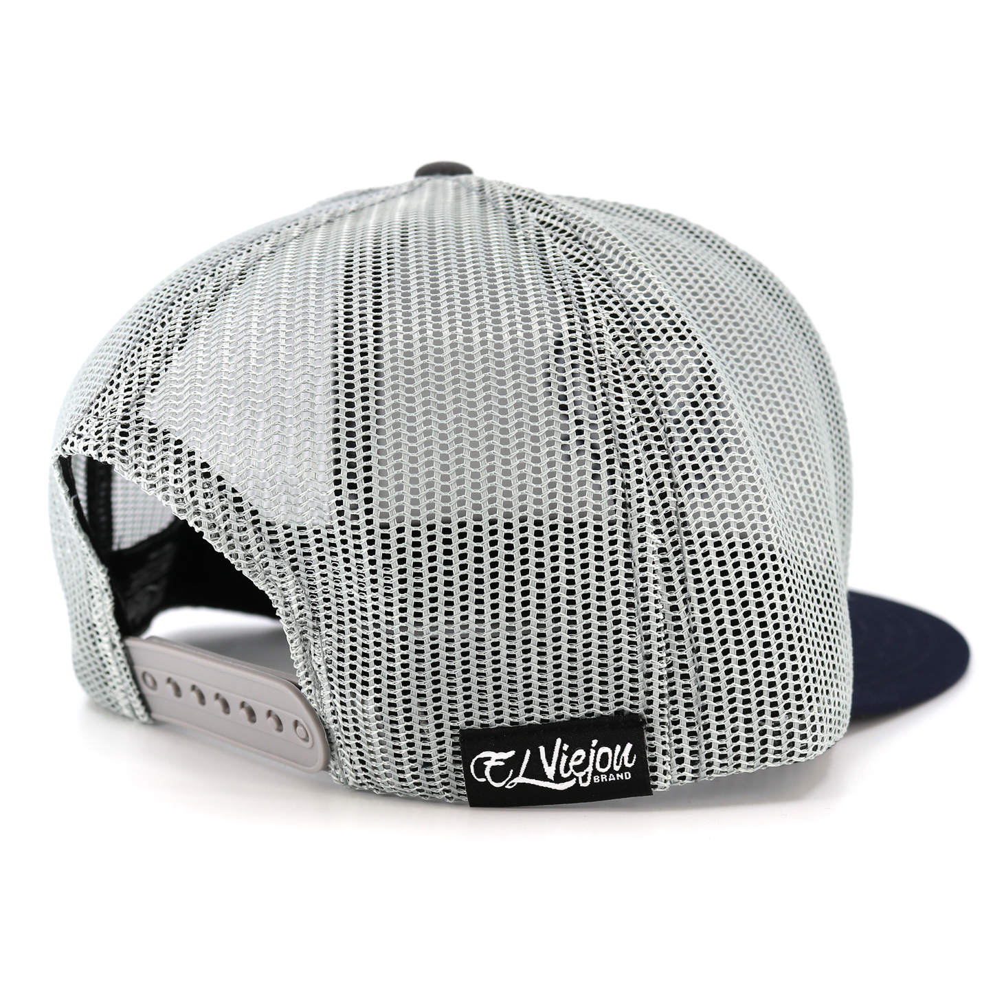 Azteca Navy/Charcoal/Grey flat visor hat / gorra de visera plana