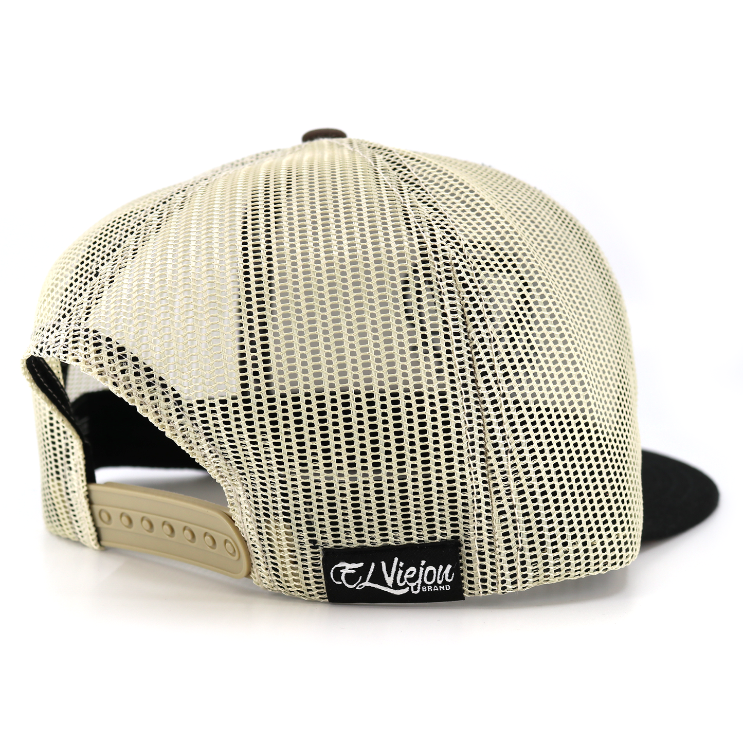Comanche Black/Brown/Tan flat visor hat / gorra de visera plana