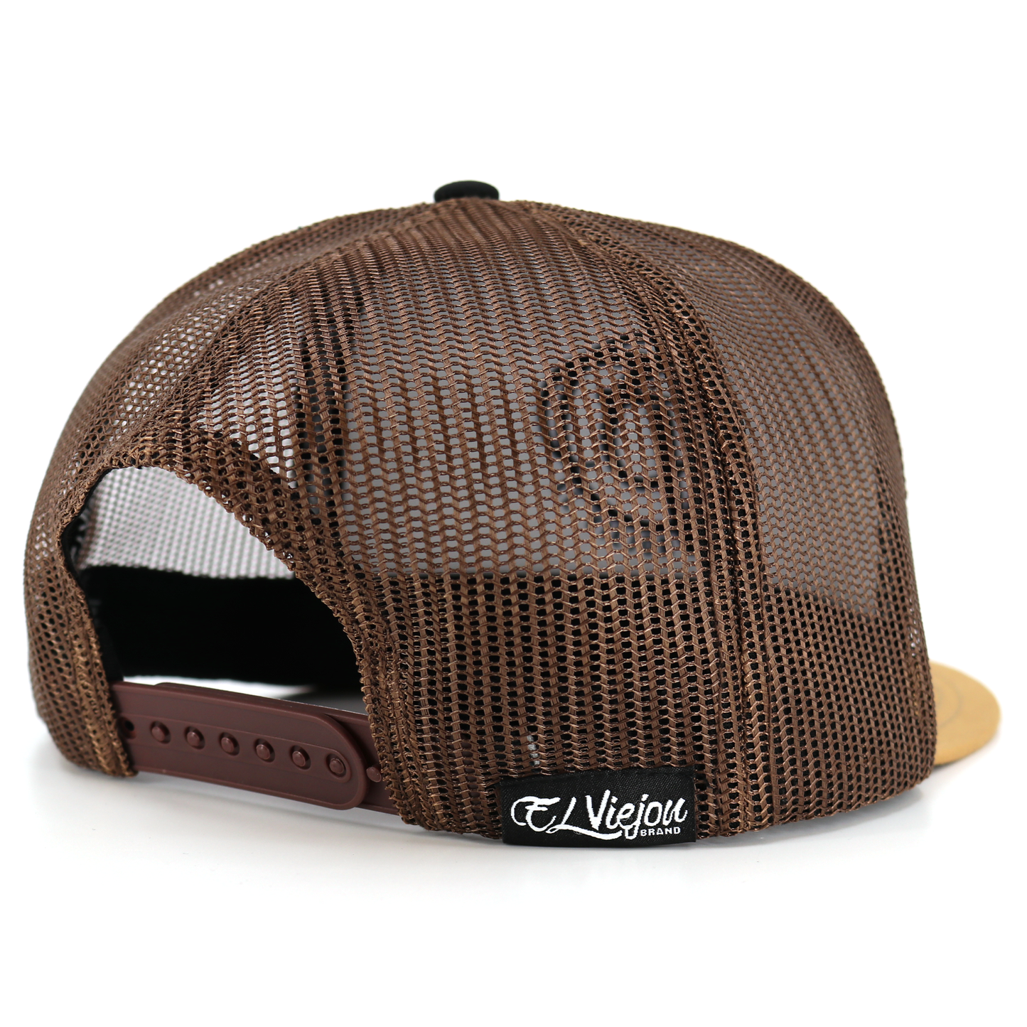 Comanche Caramel/Black/Brown flat visor hat / gorra de visera plana