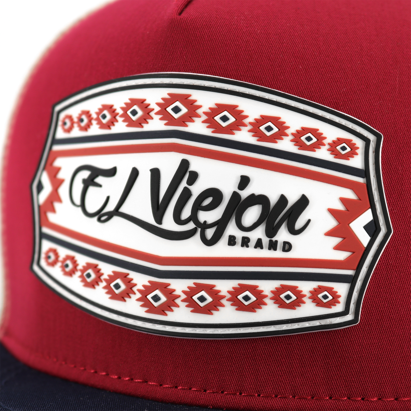 Comanche Navy/Maroon/Tope flat visor hat / gorra de visera plana