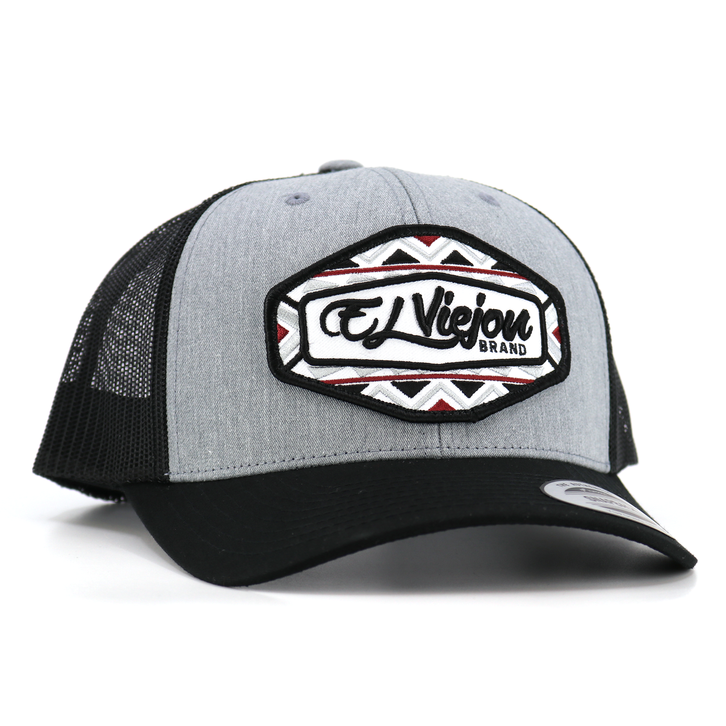 Dakota Black/Heather/Black classic visor hat / gorra de visera clasica