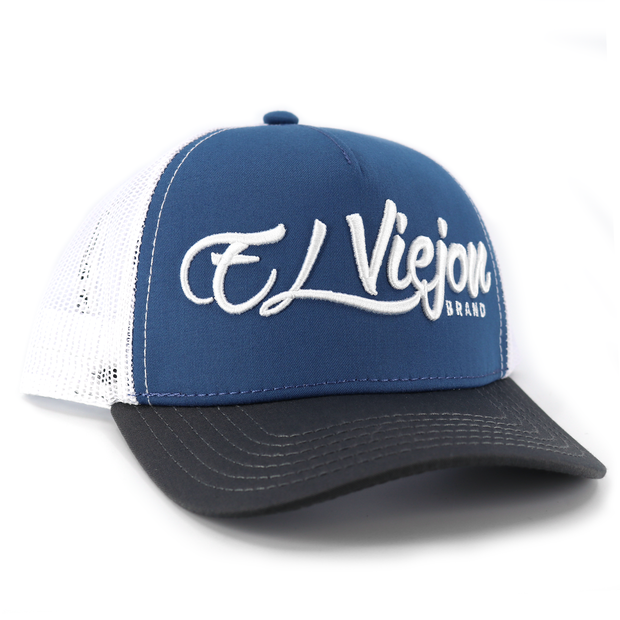 El Viejon Charcoal Blue White KID HAT El Viejon Brand el-viejon-charcoal-blue-white-kid-hat-el-viejon-brand