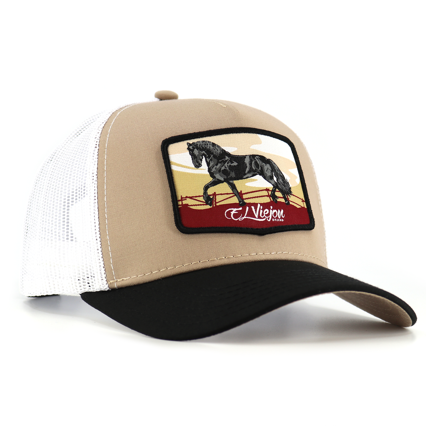 Frison Black/Khaki/White AVC hat / gorra