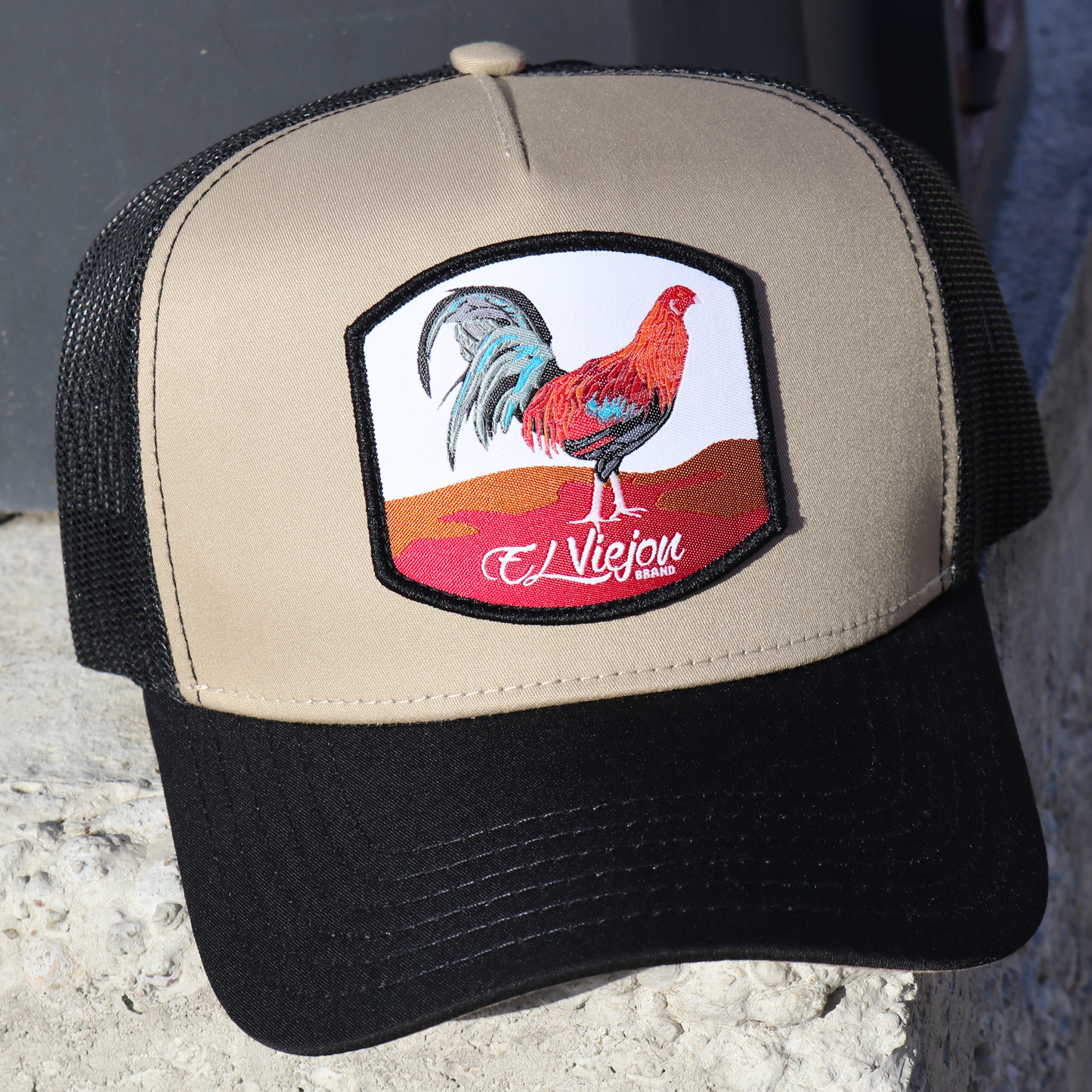 Gallo Black/Khaki/Black AVC hat / gorra