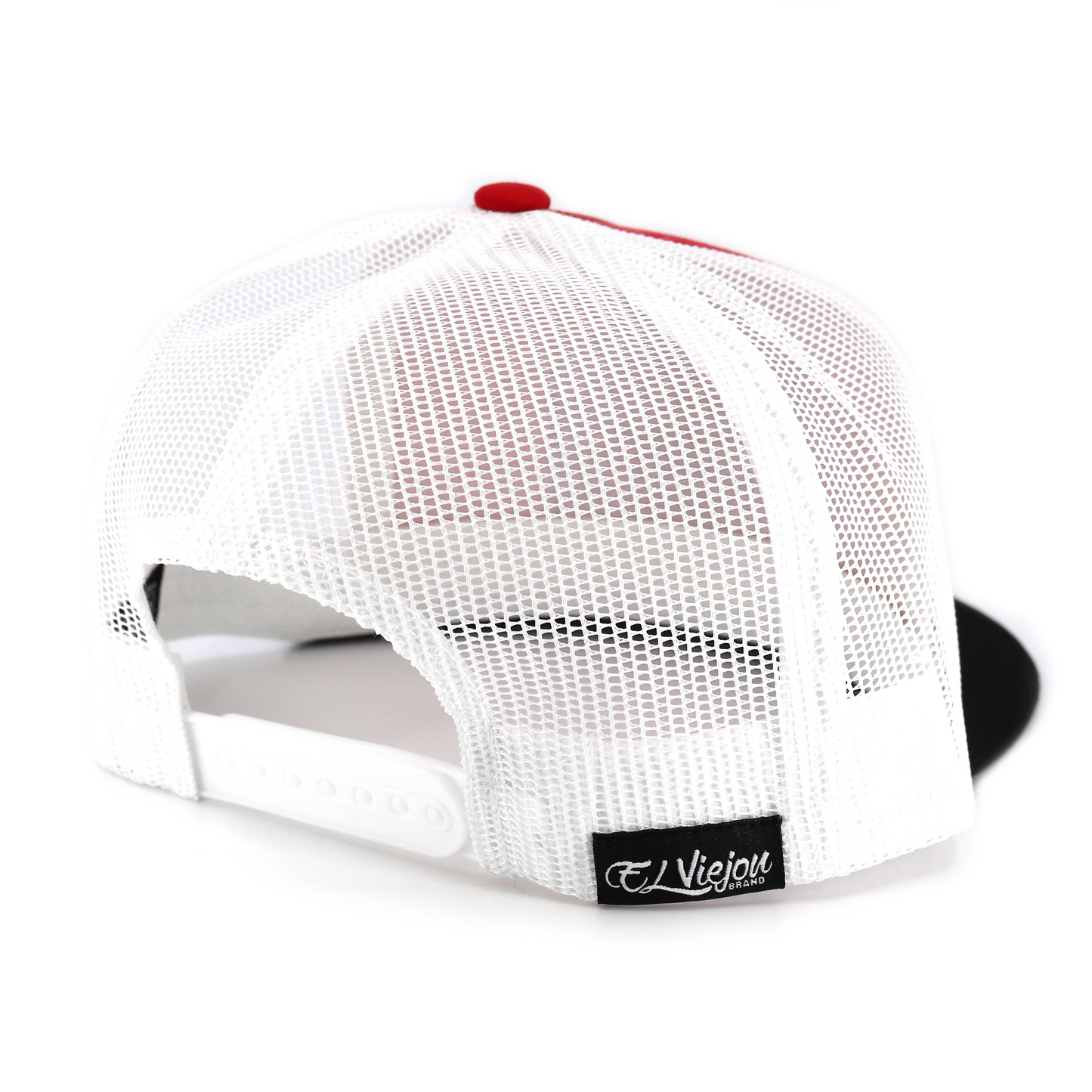 Gallo Black/Red/White flat visor hat / gorra de visera plana