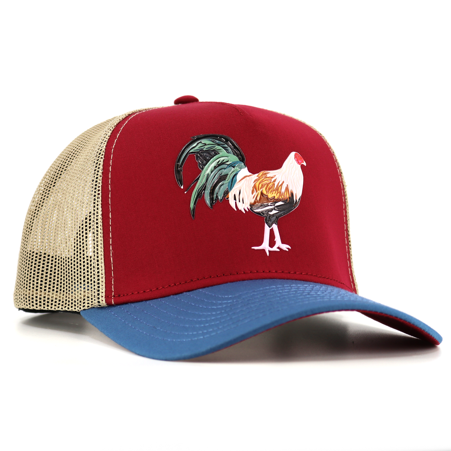 Gallo Giro Blue/Maroon/Khaki AVC hat / gorra