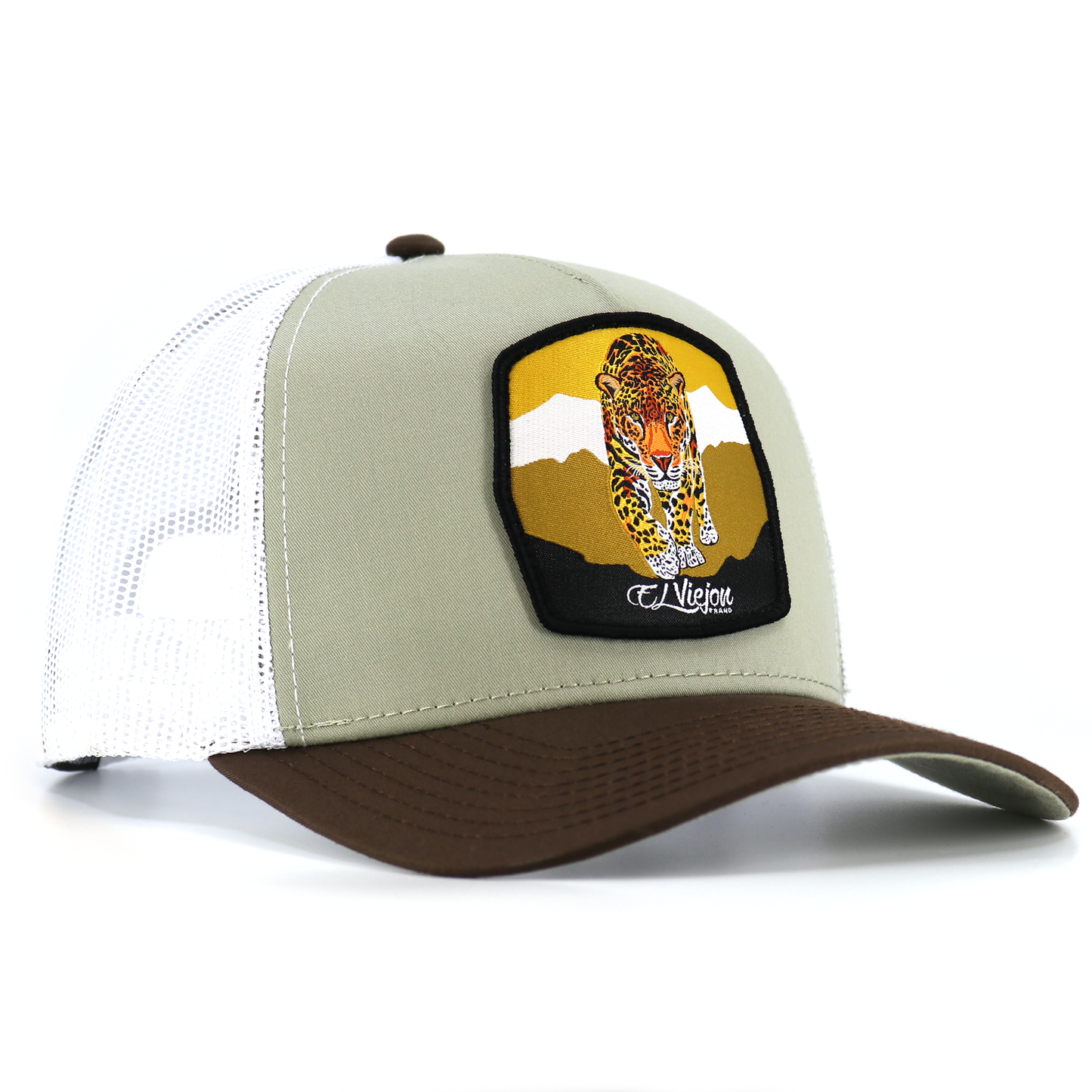 Jaguar Brown/Tope/White AVC hat / gorra