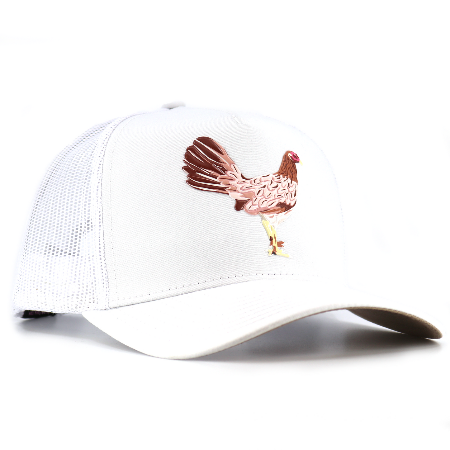 Mamá De Los Pollitos White AVC hat / gorra