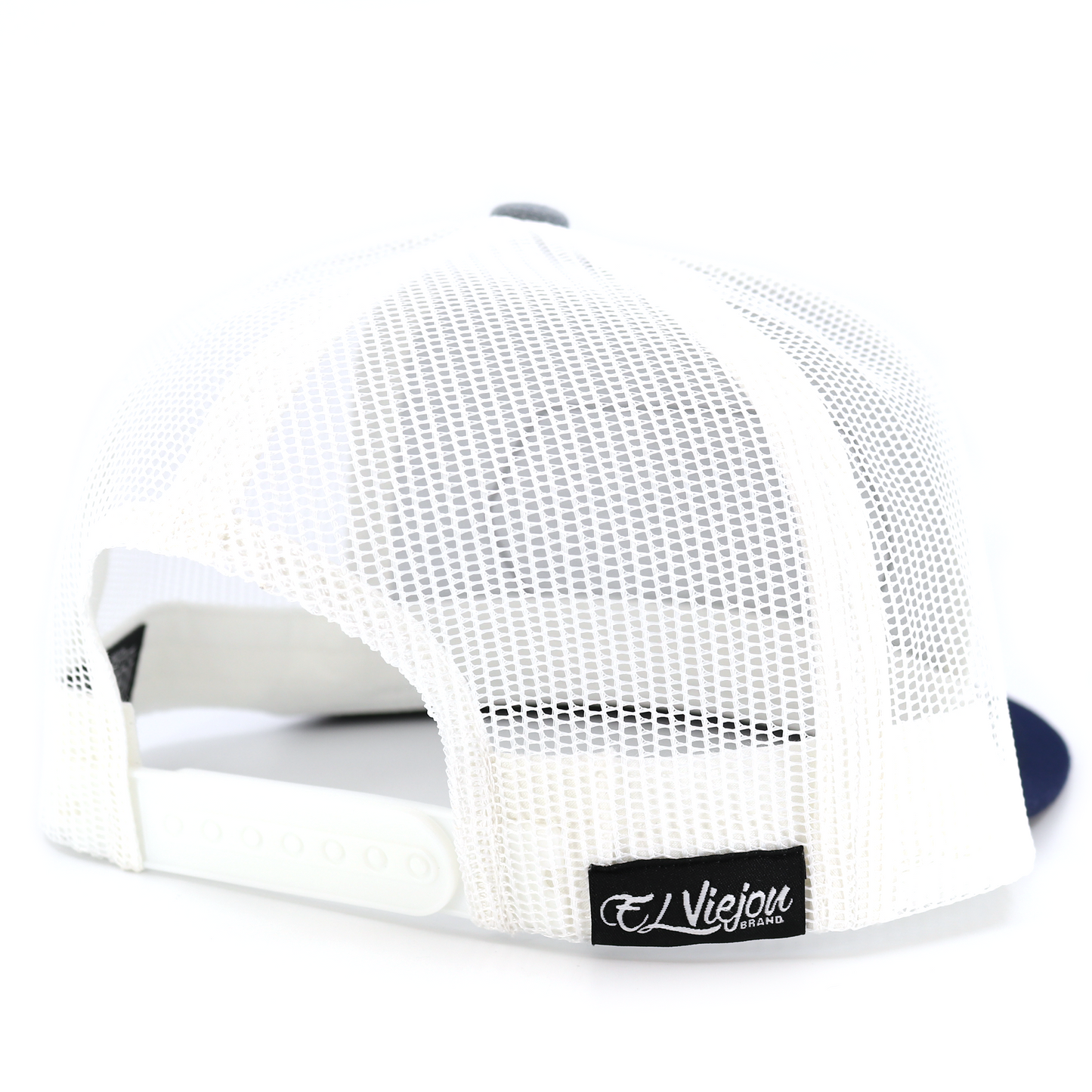 Chivo Navy/Heather/White flat visor hat / gorra de visera plana