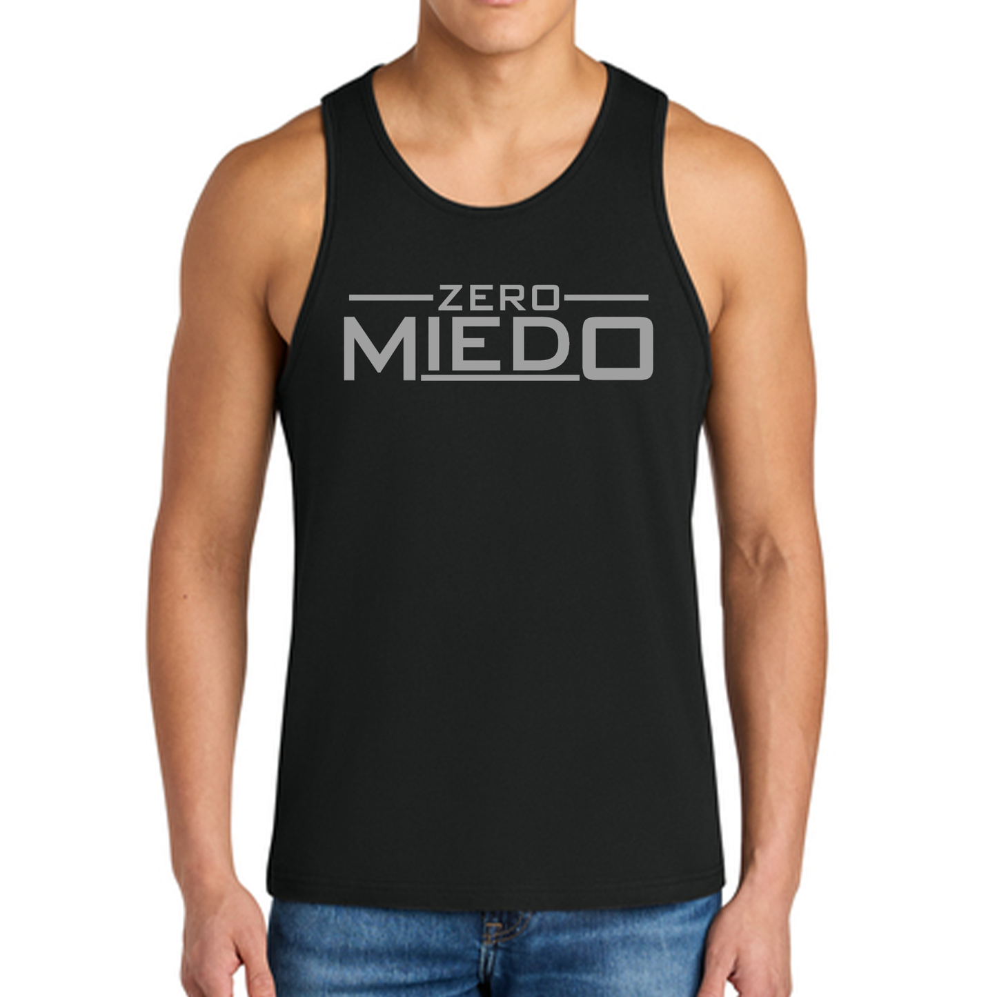 Zero Miedo Muscle Tank- BLACK