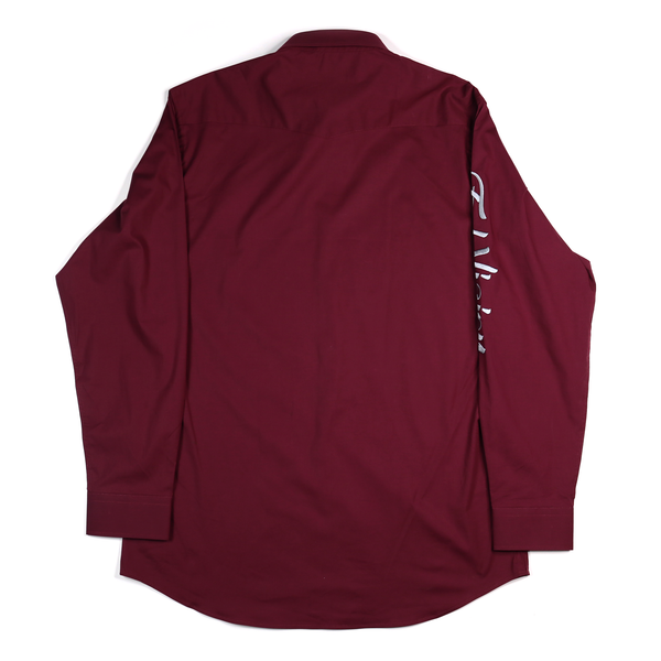 Dress Shirt / Camisa de Vestir - Sleeve Maroon – El Viejon Brand