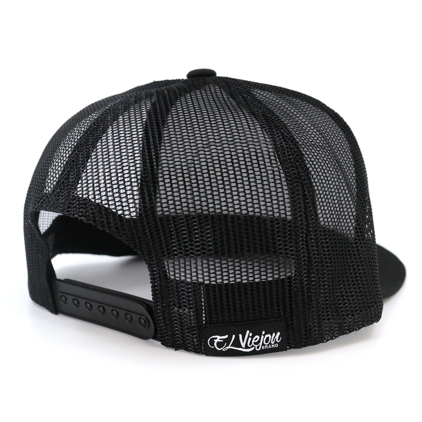 Azteca Black flat visor hat / gorra de visera plana