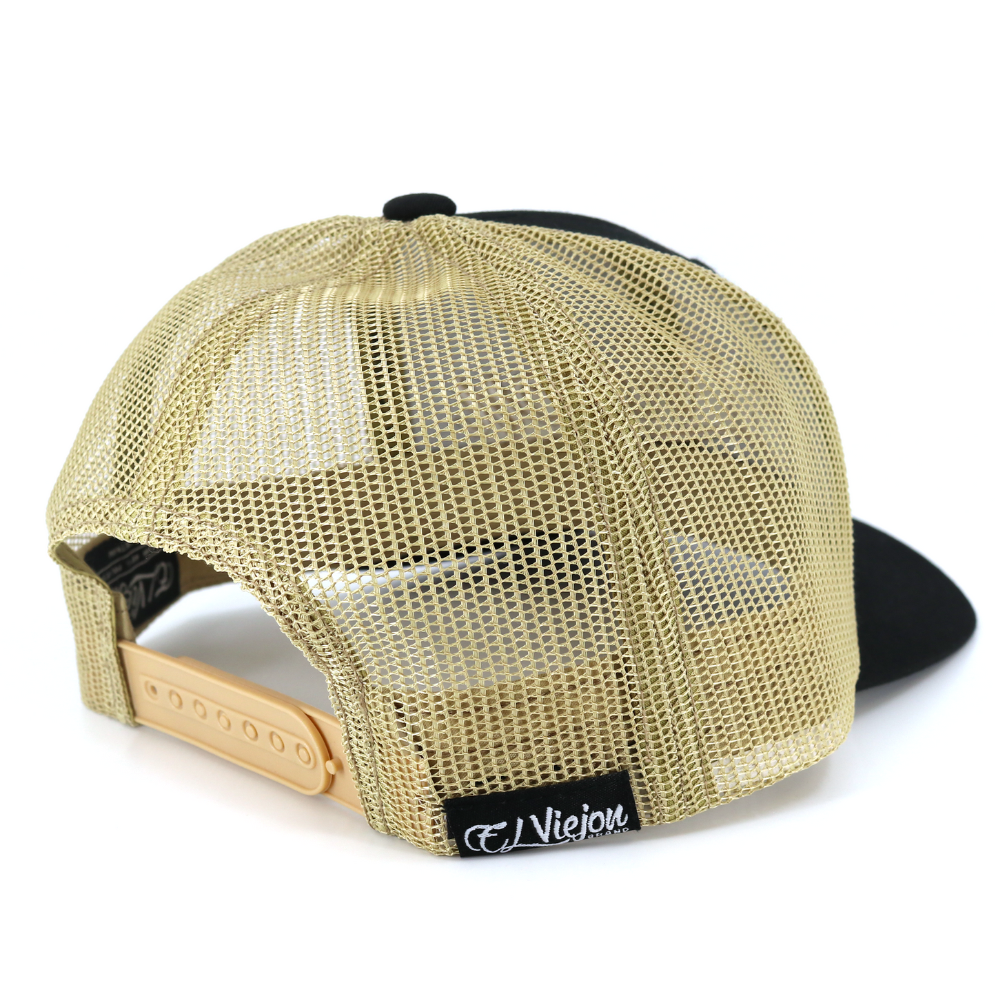 La Original Black/Tan classic visor hat / gorra de visera clasica