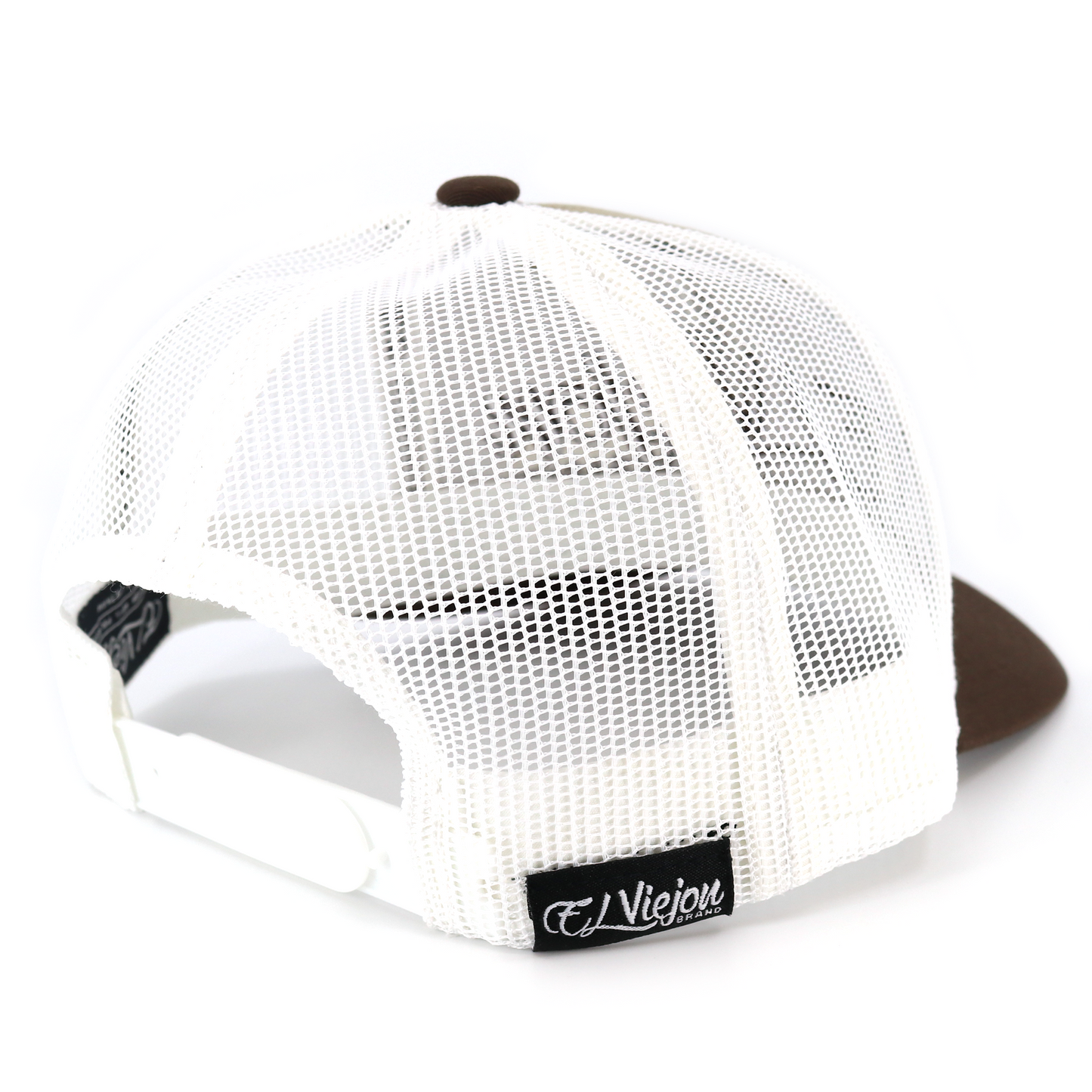 La Original Brown/Tan/White classic visor hat / gorra de visera clasica