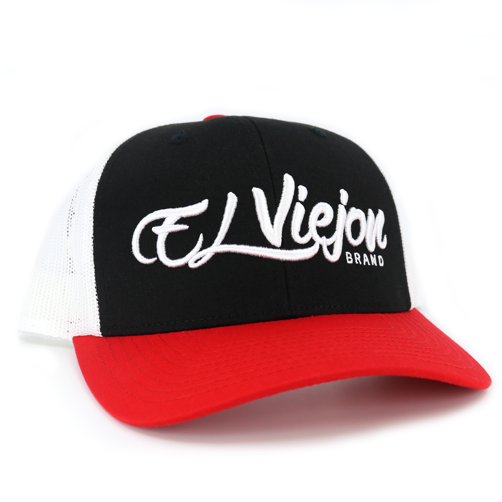 La Original Red Black White Classic Visor Hat El Viejon Brand la-original-red-black-white-classic-visor-hat-el-viejon-brand