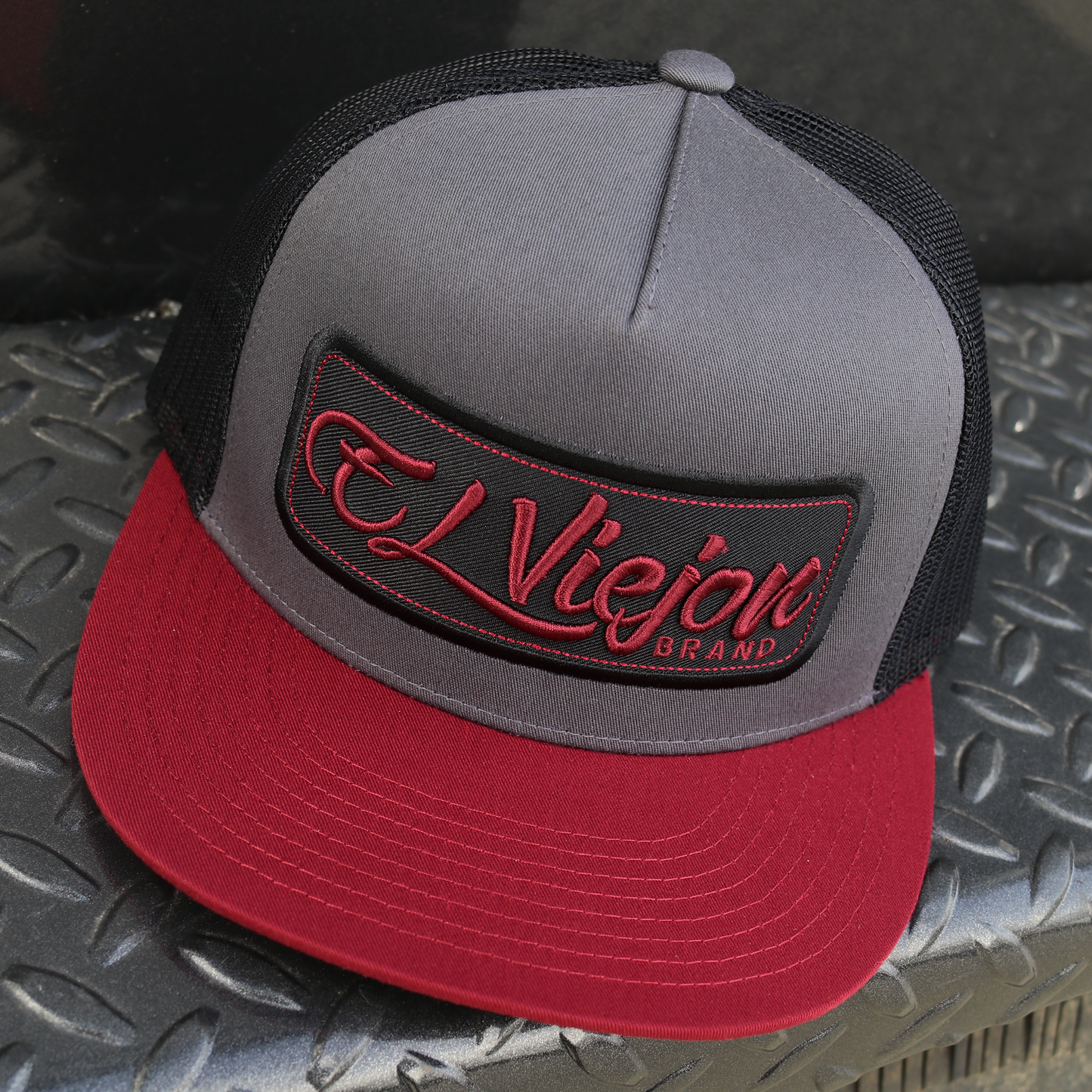 EVPatch Cardinal/Charcoal/Black Visera Plana