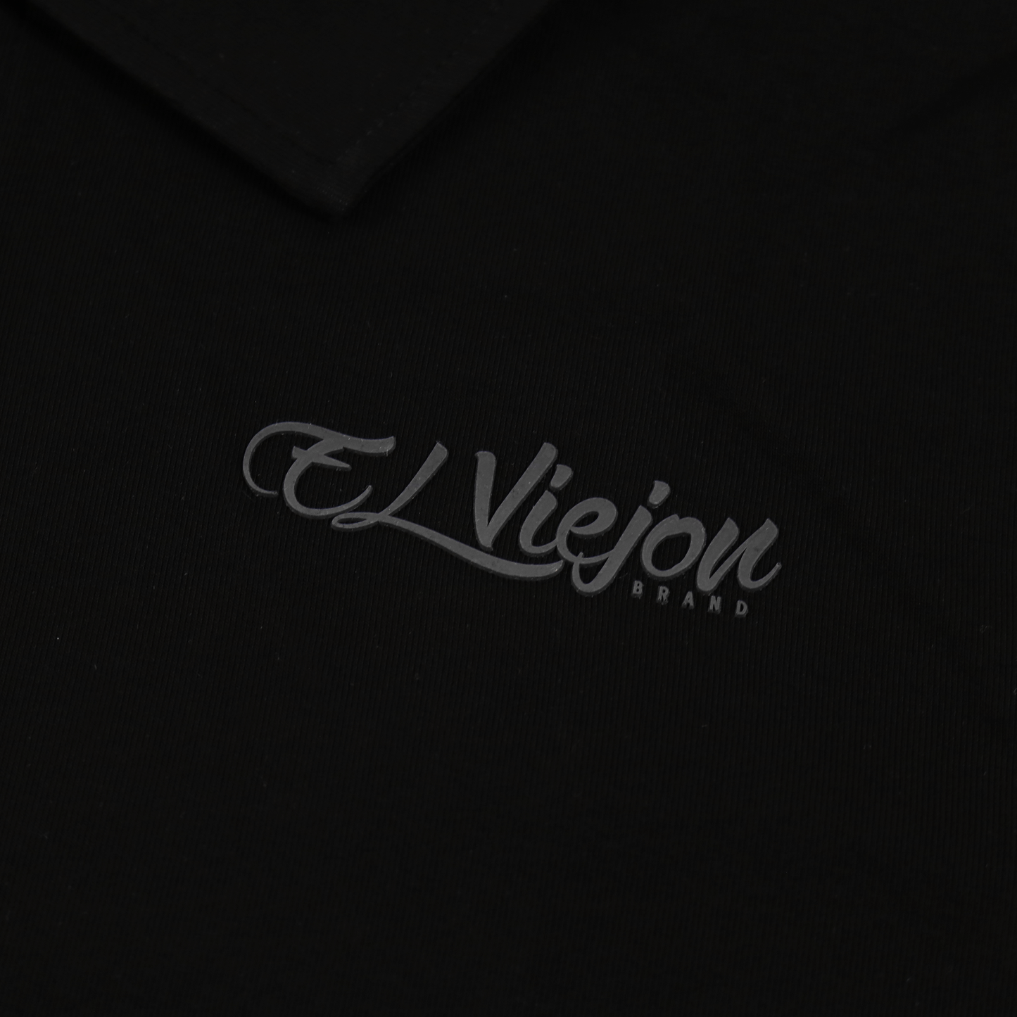 Polo Shirt - Black (charcoal logo)