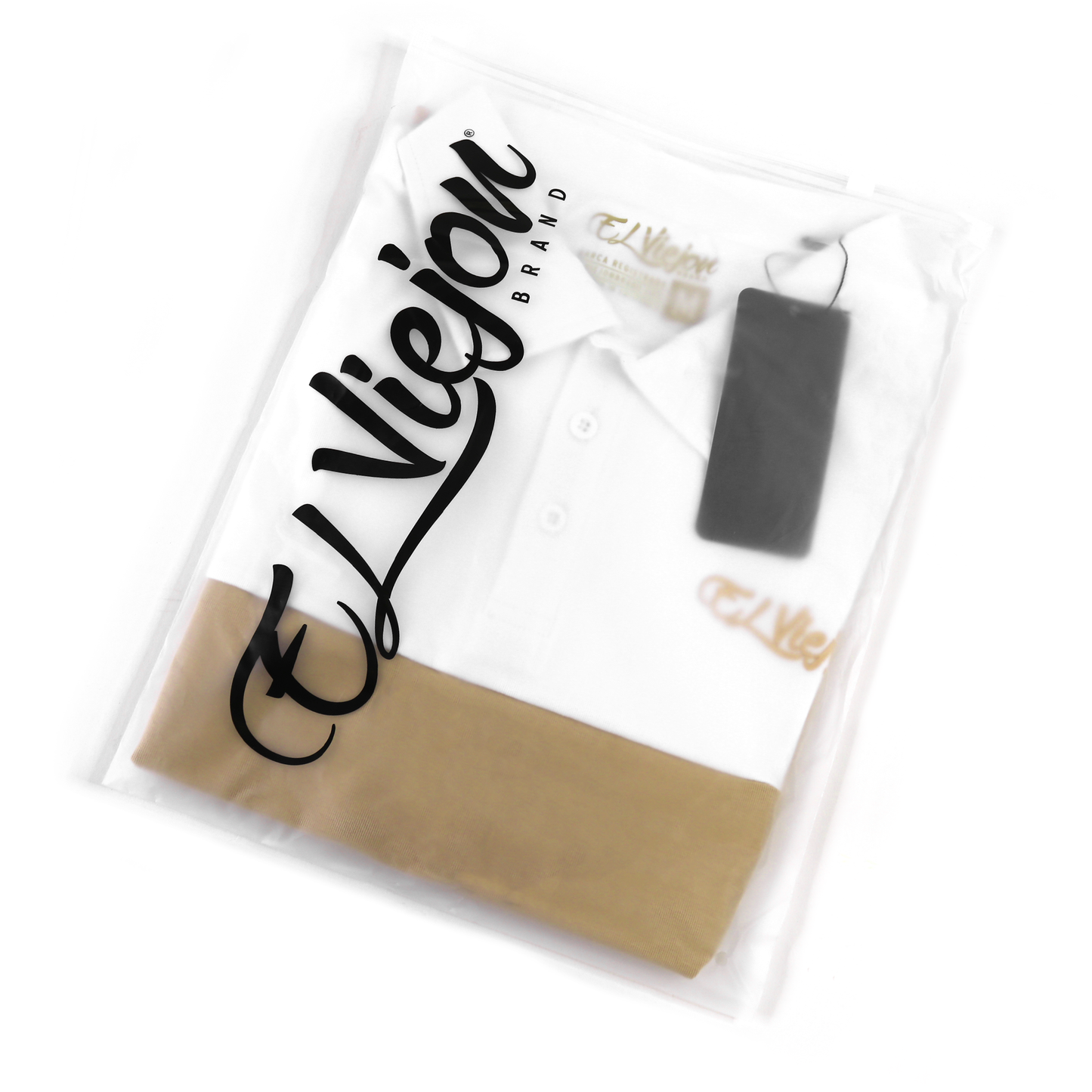 Polo Shirt - White/Sand