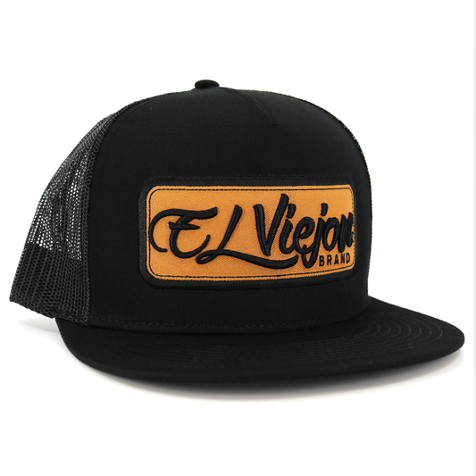 EVPatch Black (Camel Patch) flat visor hat / gorra de visera plana