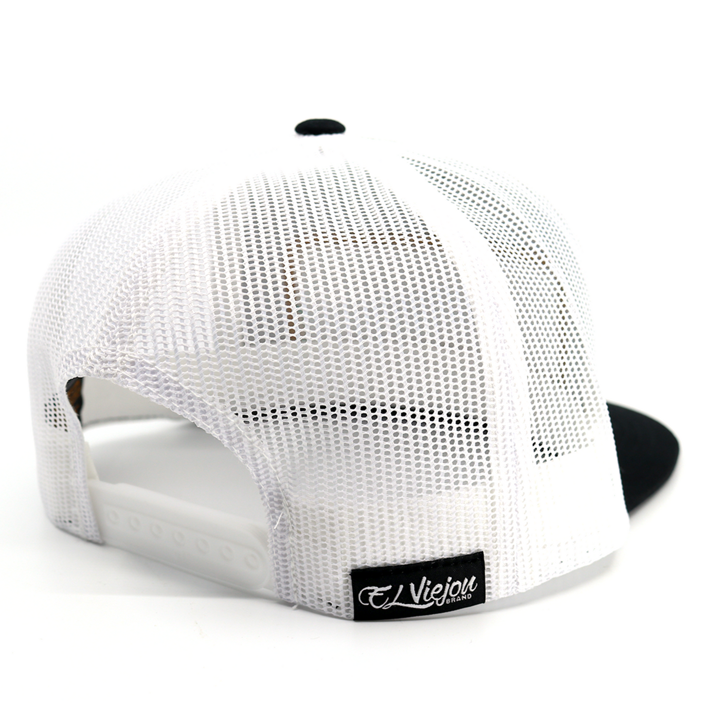 Semental Black/White flat visor hat / gorra de visera plana