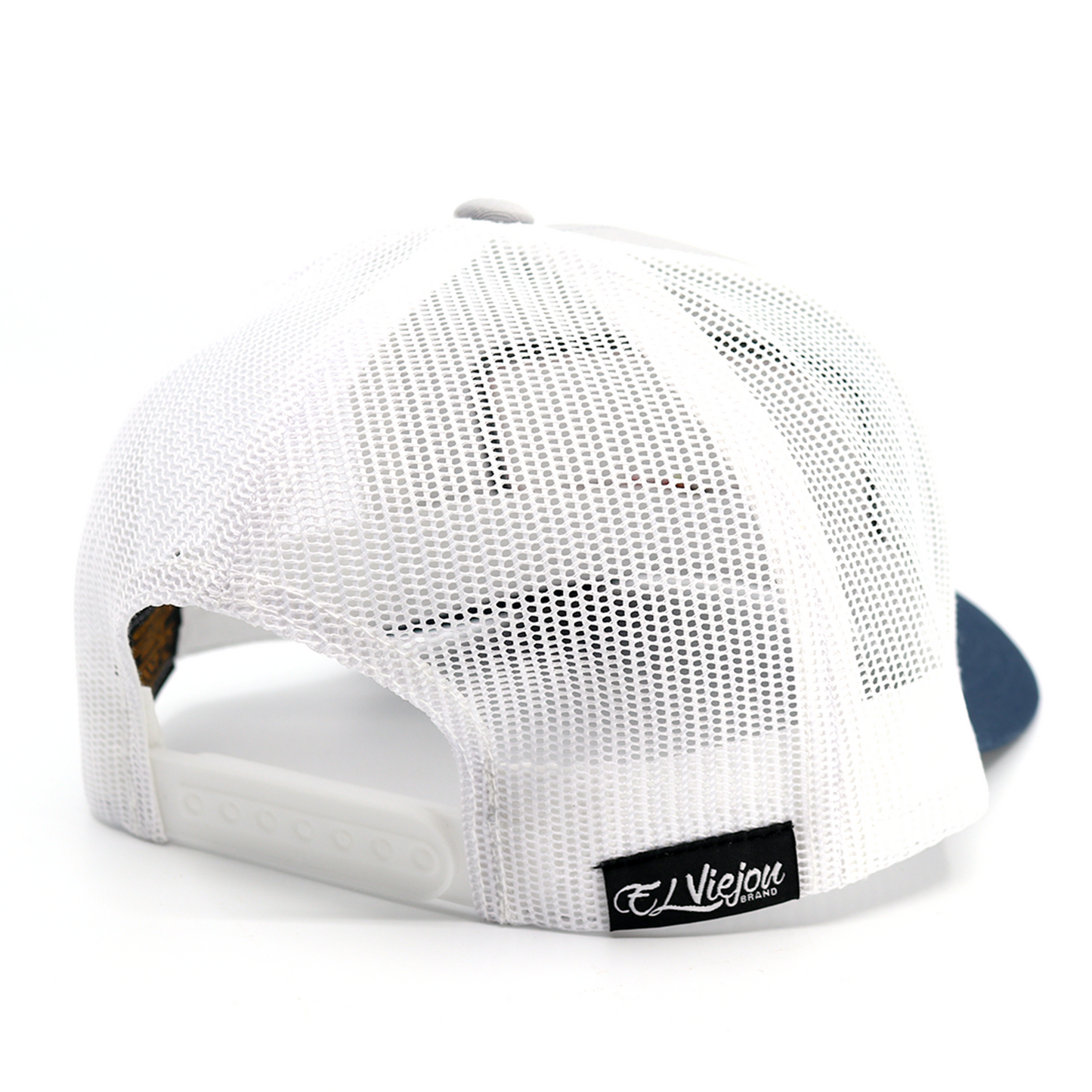 Jinete Navy/Silver/White classic visor hat / gorra de visera clasica