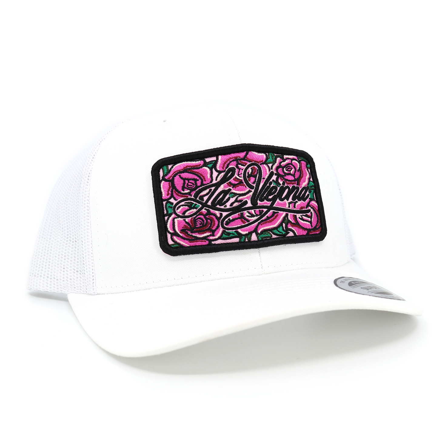 Rosas White classic visor hat / gorra de visera clasica