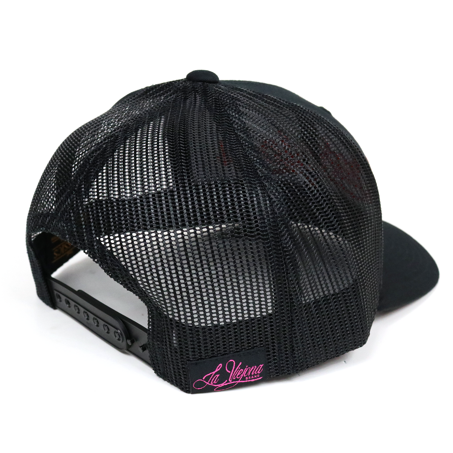 Chakalosa Black classic visor hat / gorra de visera clasica