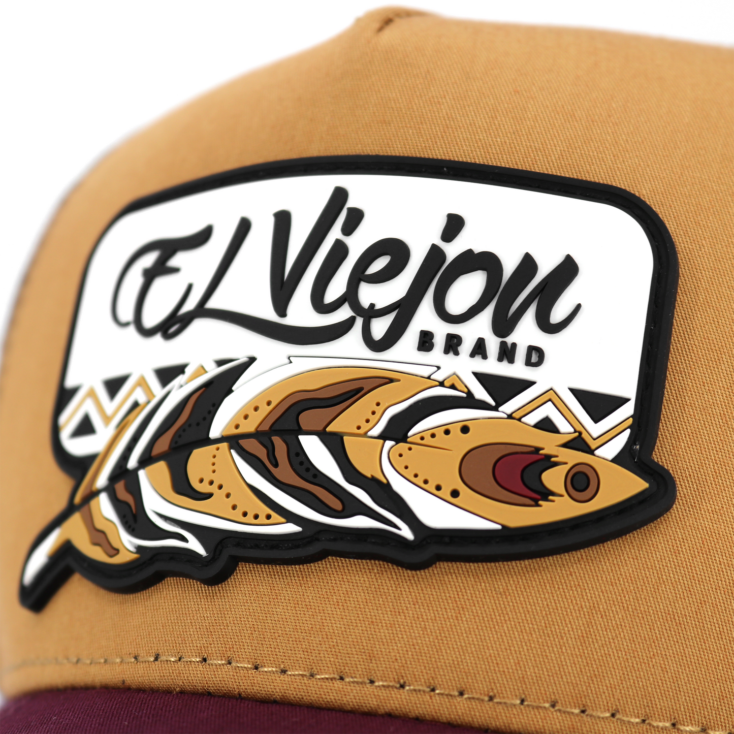 Nativo Maroon/Camel/Brown AVC hat / gorra