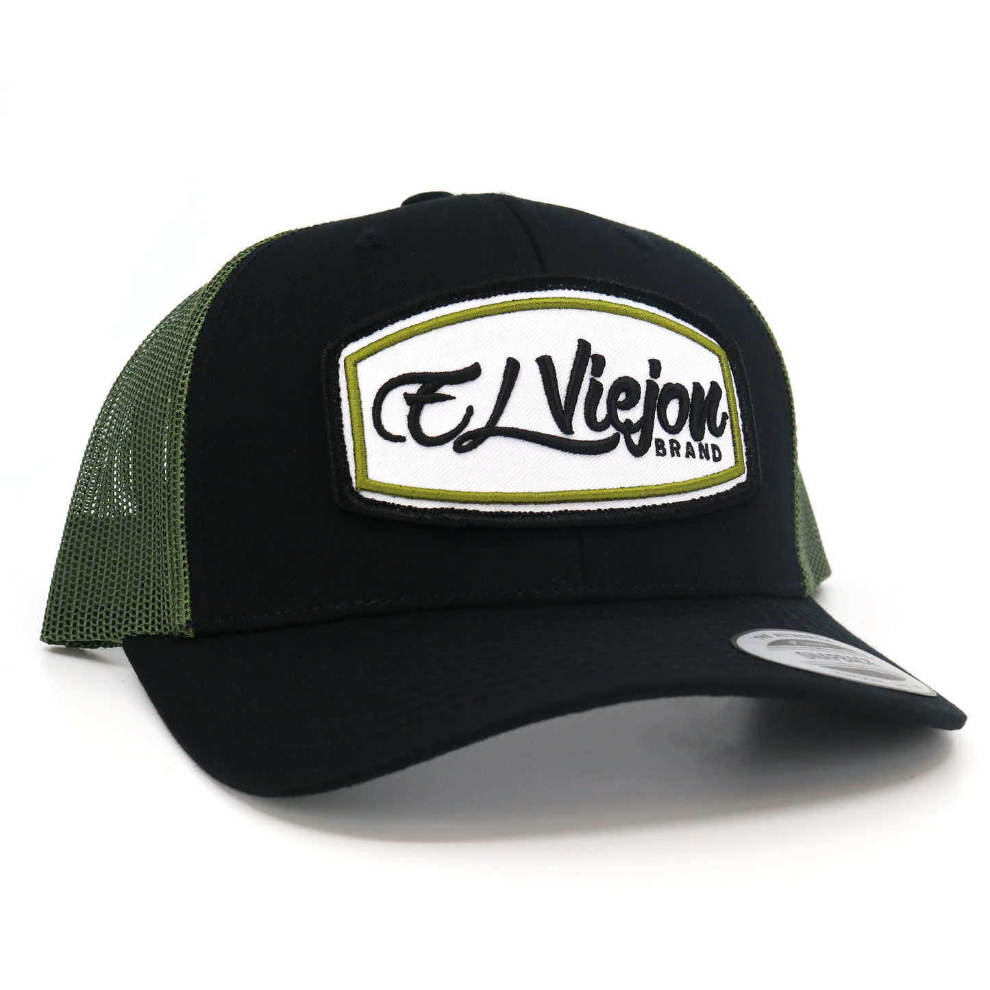 Ultra Black/Olive classic visor hat / gorra de visera clasica