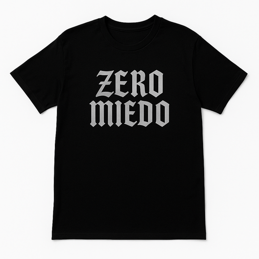 Zero Miedo Shirt - "Medival" black