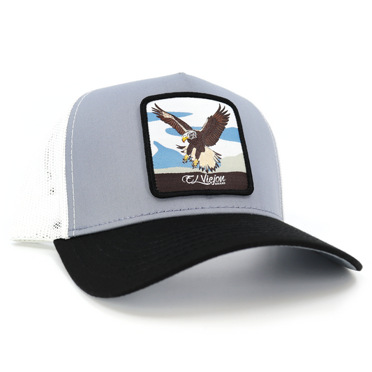 Aguila Black/Grey/White AVC hat / gorra