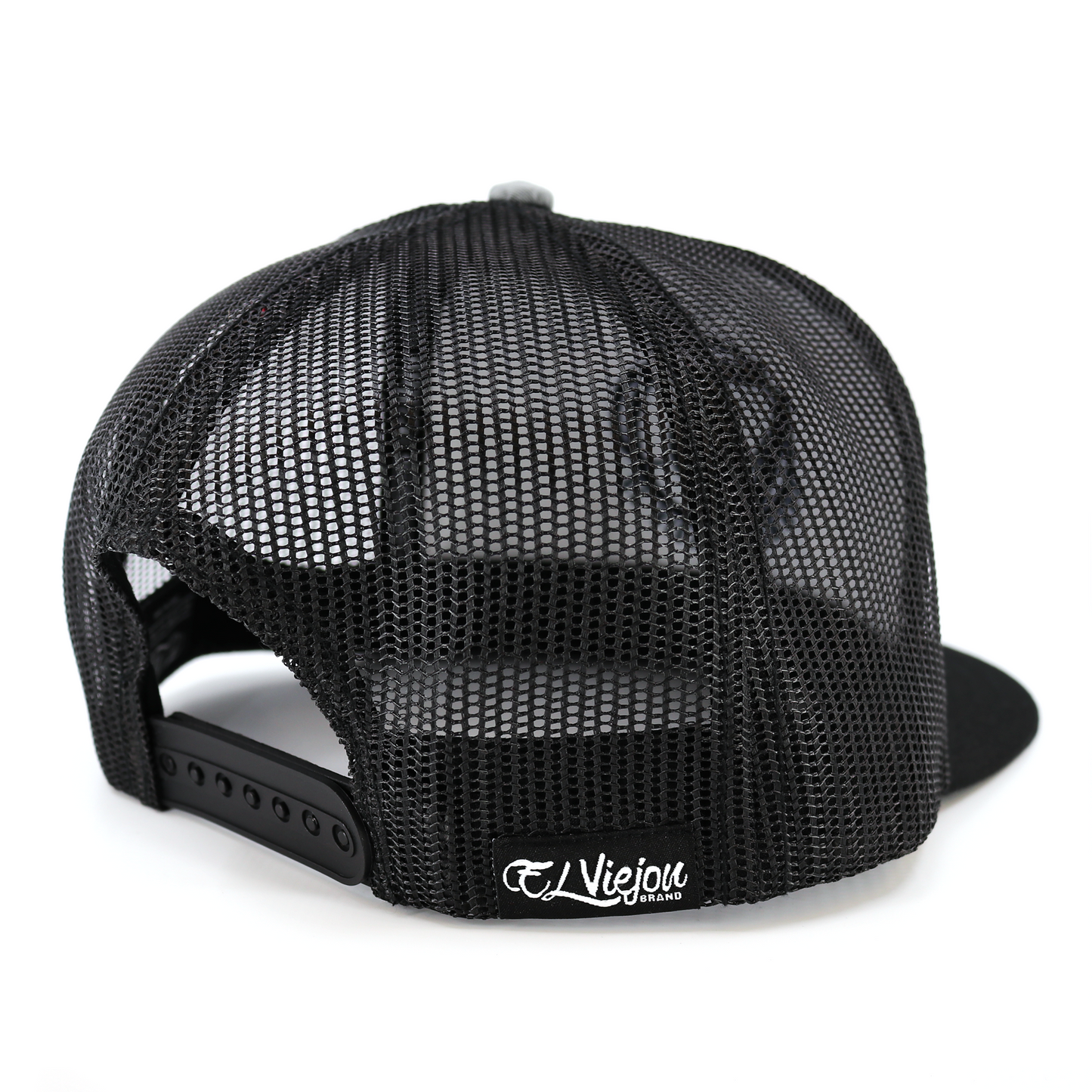 Al 100 Black/Grey/Black flat visor hat / gorra de visera plana