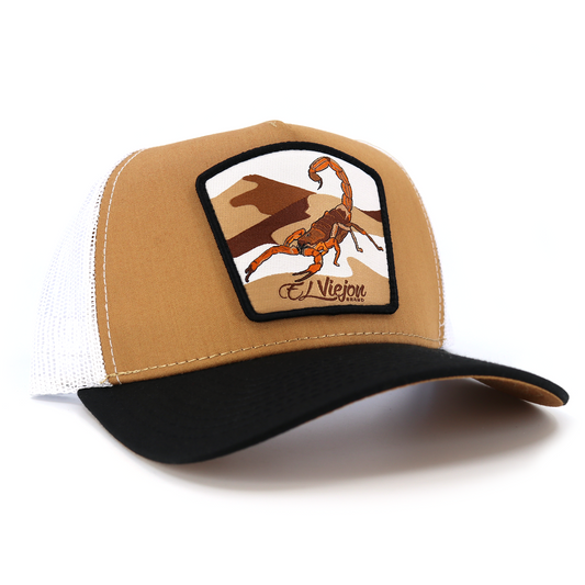 Alacran Black/Caramel/White AVC hat / gorra