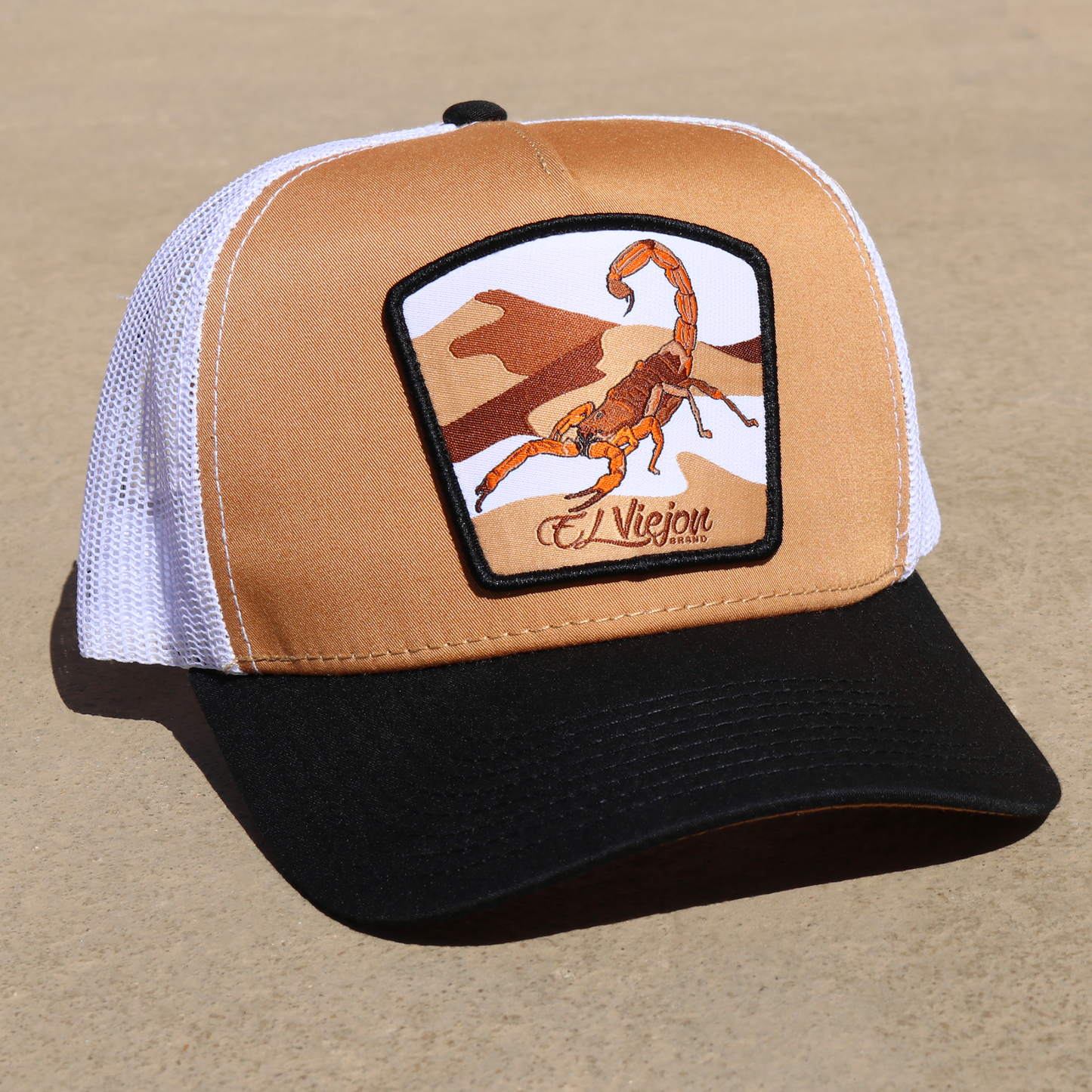 Alacran Black/Caramel/White AVC hat / gorra