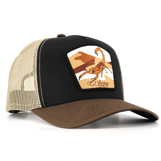 Alacran Brown/Black/Khaki AVC hat / gorra