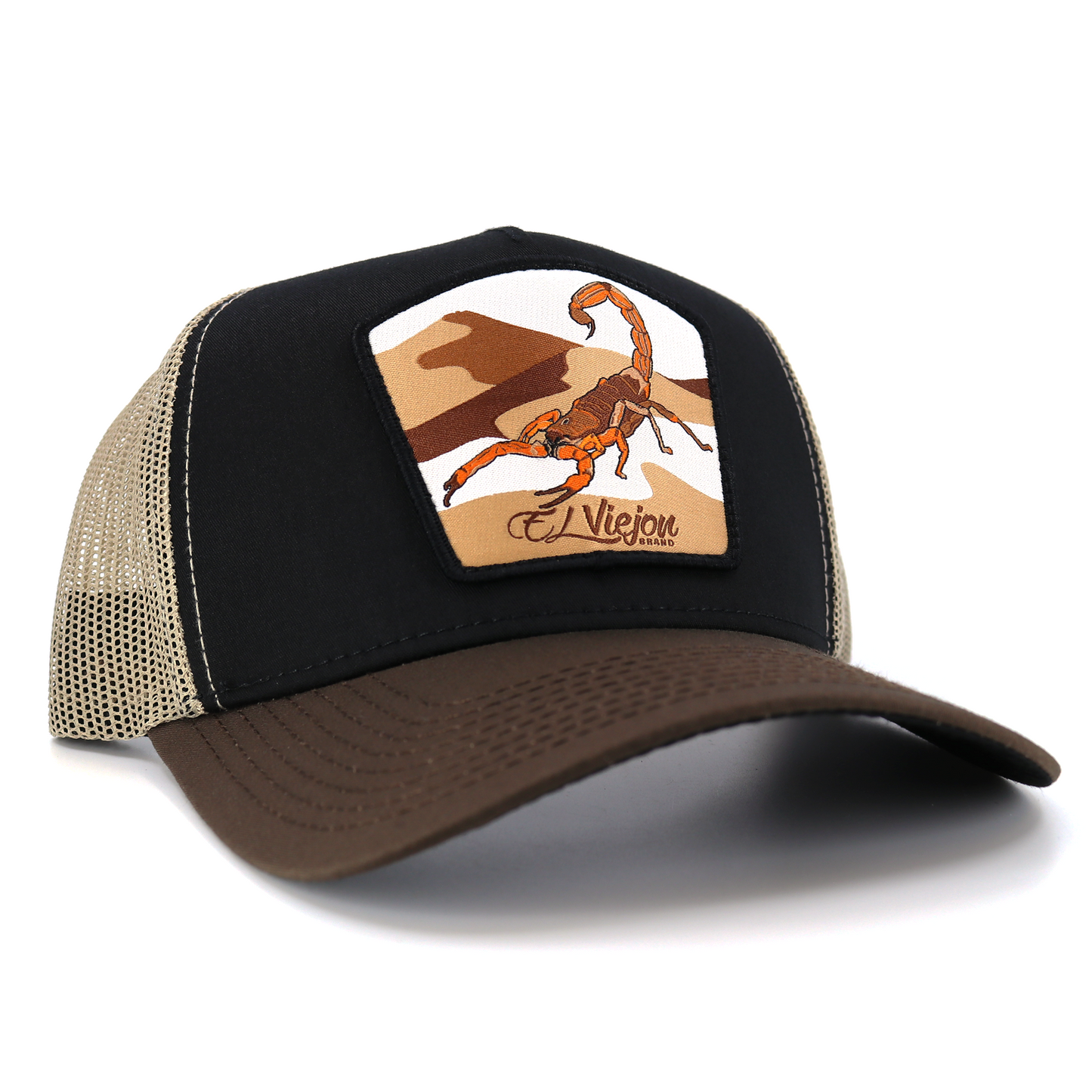 Alacran Brown/Black/Khaki AVC hat / gorra