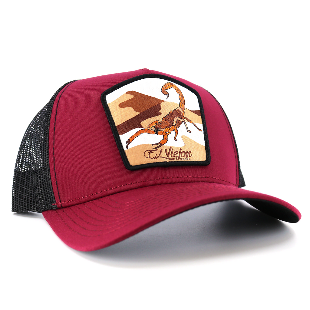 Alacran Maroon/Black AVC hat / gorra