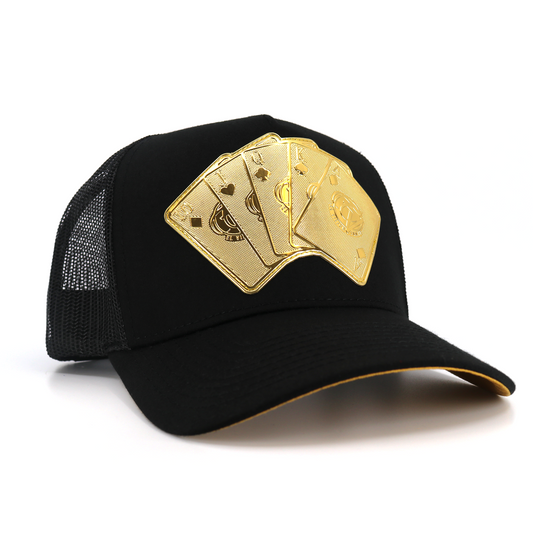 Baraja de Oro Black AVC hat / gorra