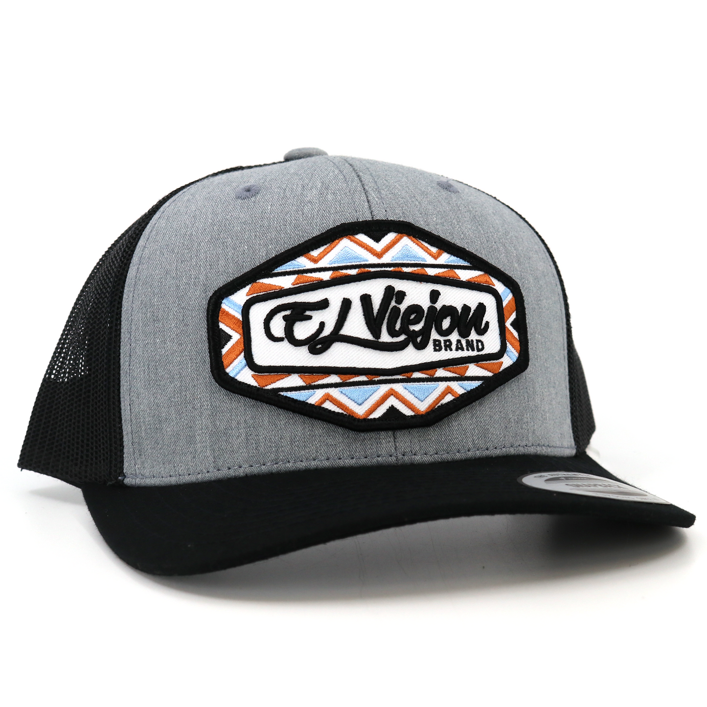 Dakota Black/Heather/Black classic visor hat / gorra de visera clasica