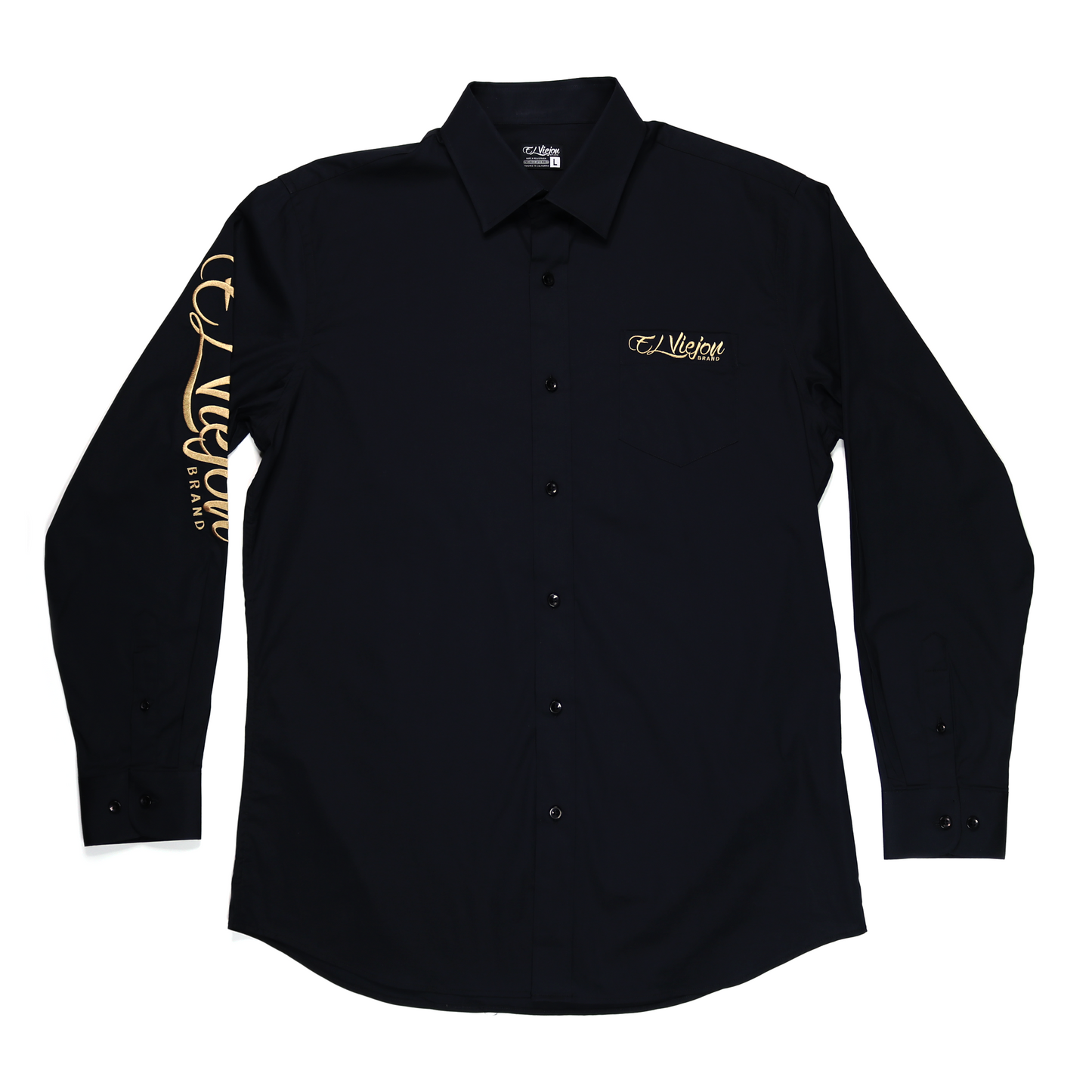 Dress Shirt / Camisa de Vestir - Sleeve Black