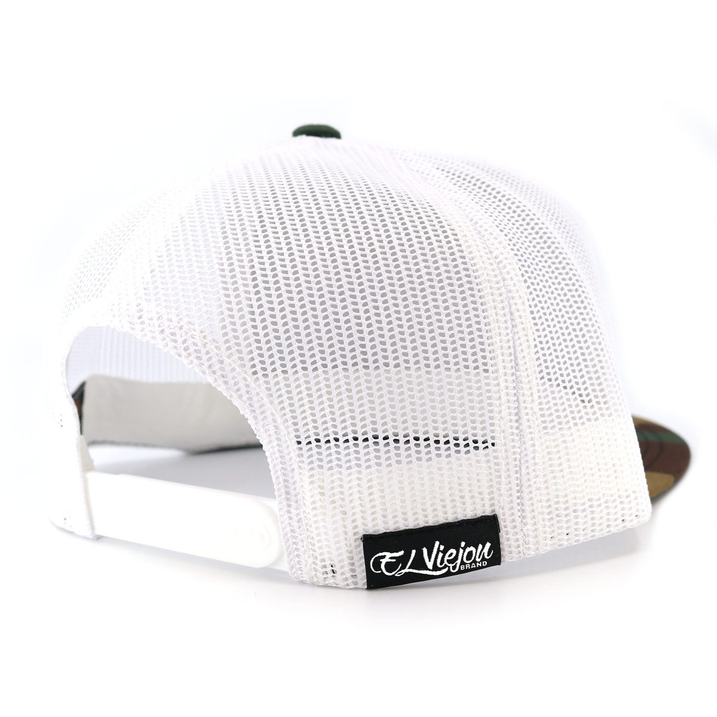 Gallo Camo/White flat visor hat / gorra de visera plana